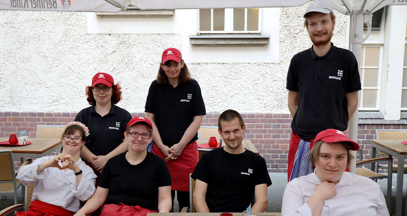 Das Team von der Cafeteria im Kammergericht