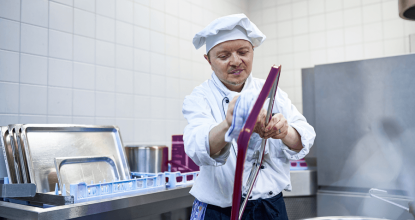 Berufsfeld Gastronomie - Mitarbeiter in Küche