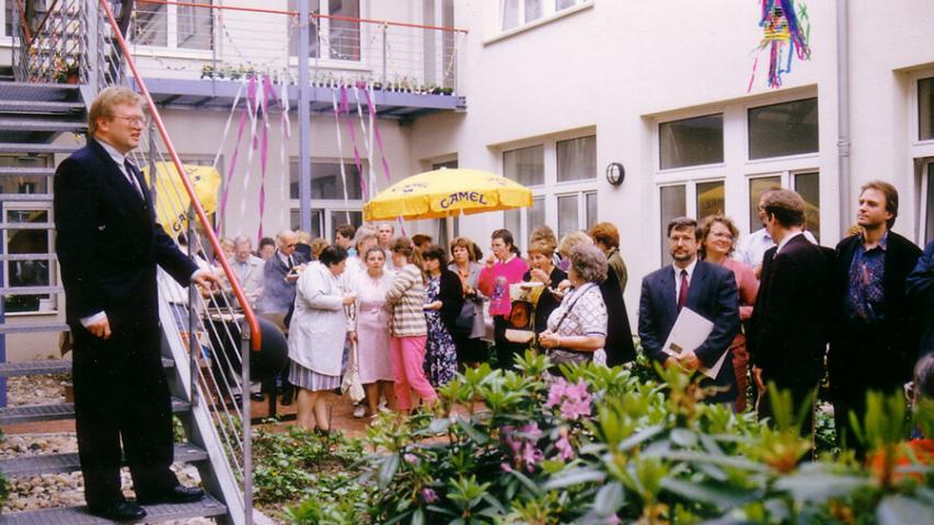 1991 - Eröffnungsfeier des Wohnheims Weserstraße - heue Gemeinschaftswohnen