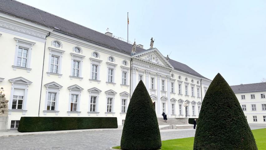 Der Amtssitz des Bundespräsidenten in Berlin: Schloss Bellevue