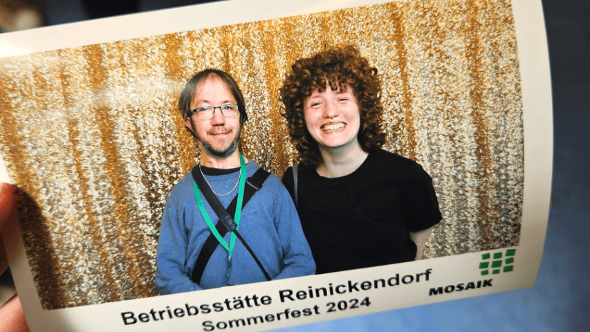 Erinnerungen an das Sommerfest in Reinickendorf - Fotobox