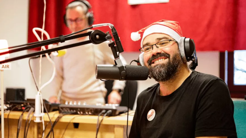 Weihnachtssendung von Radio Kohli mit Barbara Schöneberger