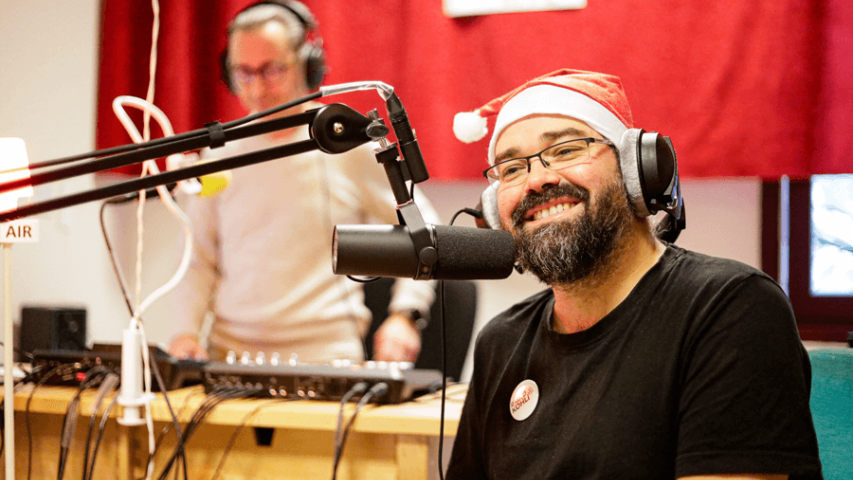 Weihnachtssendung von Radio Kohli mit Barbara Schöneberger 