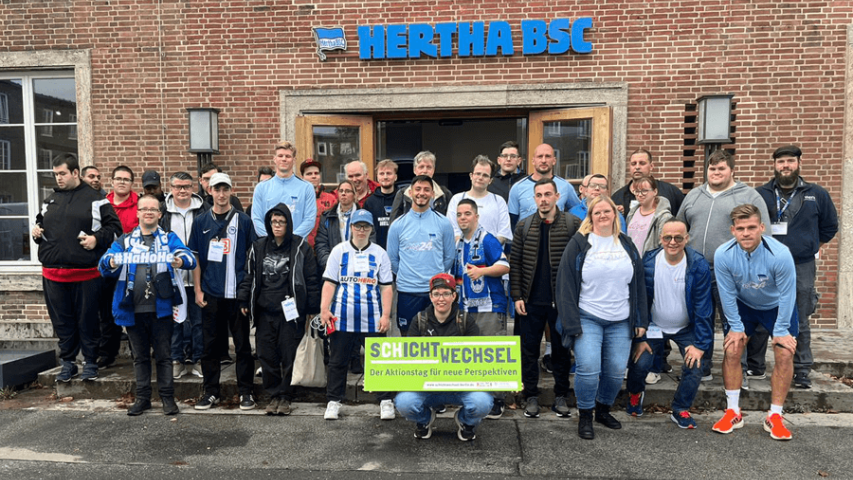 Schichtwechsel beim Fußballverein Hertha BSC