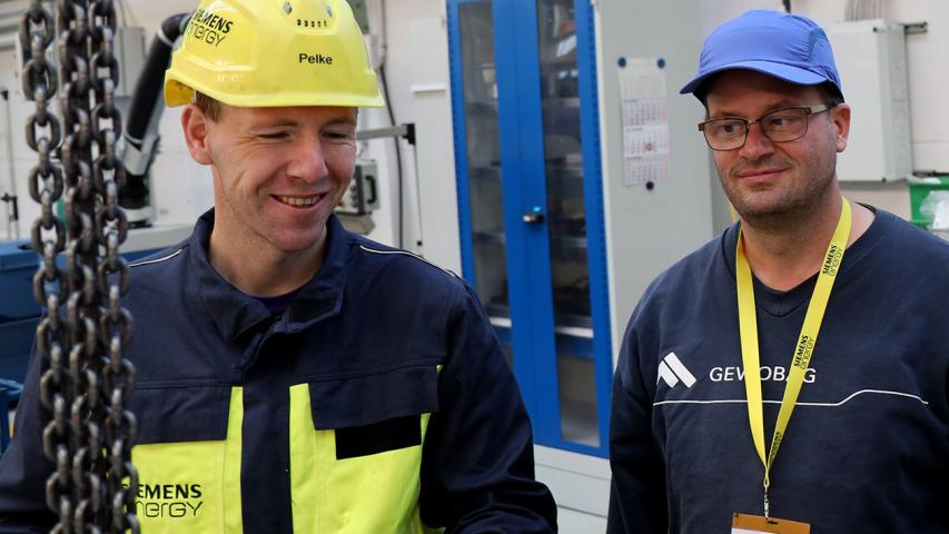 Schichtwechsler Nicolai bei Siemens Energy